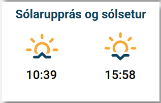 NÝJAR UPPLÝSINGAR Á BLIKU
