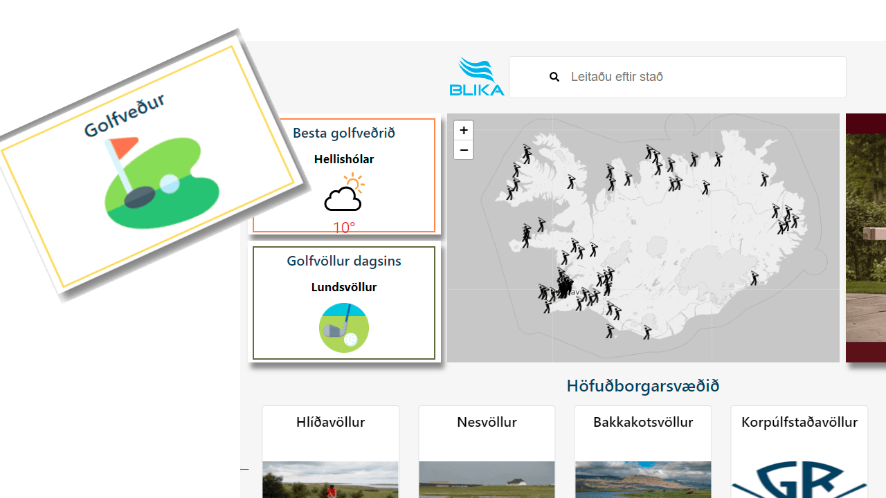 VEÐUR FYRIR KYLFINGA