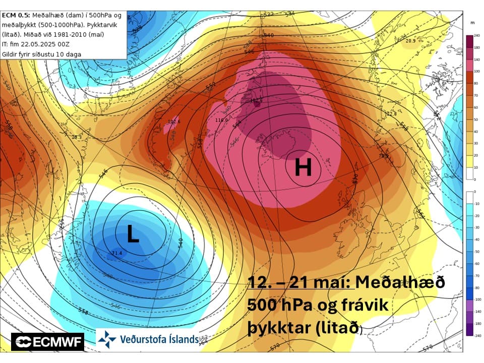 EINSTÖKUM 9 DAGA GÓÐVIÐRISKAFLA AÐ LJÚKA