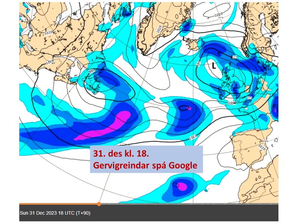 ÞRJÁR SPÁR FYRIR GAMLÁRSKVÖLD