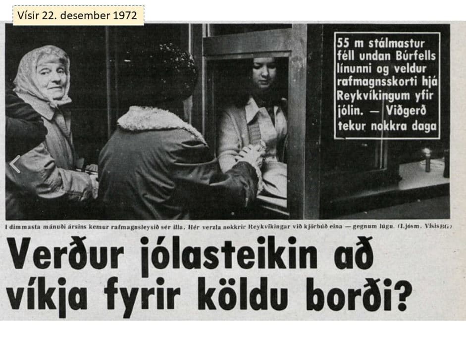 50 ÁRA MJÖG EFTIRMINNILEGT ÓVEÐUR